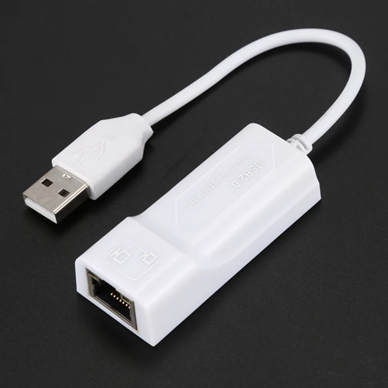 USB 2,0 до 10/100 Мбит/с гигабит RJ45 Ethernet LAN сеть Бесплатный диск быстрая карта