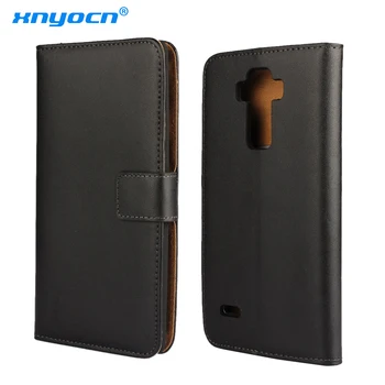 

Flip PU Leather Cover Case for LG G4 STYLUS Retro Scrub Cellphone for LG G4 STYLUS Housing Card Slot Holster