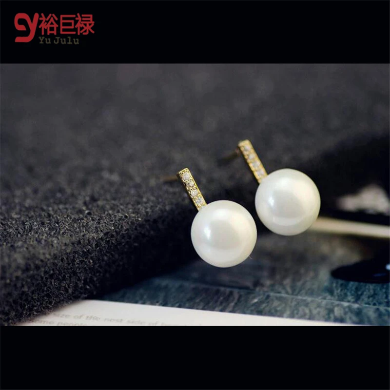 

18K Gold Silver High-grade Fashion Exquisite Natural Pearl Earrings Stud Earrings for Women Girl Gift Bride Jewelry Wholesale