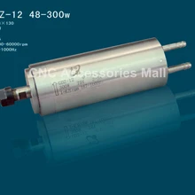 300 Вт ER8 10000-60000 об/мин Высокоточный высокоскоростной Шпиндельный мотор водяное охлаждение 1000 Гц 48 мм шпиндель