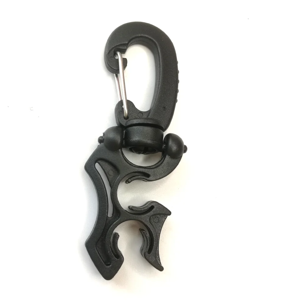 منظم مزدوجة BCD حامل خرطوم مع كليب مشبك هوك لرياضة الغوص الغوص منظم مزدوجة BCD حامل خرطوم مع كليب مشبك هوك لرياضة الغوص الغوص