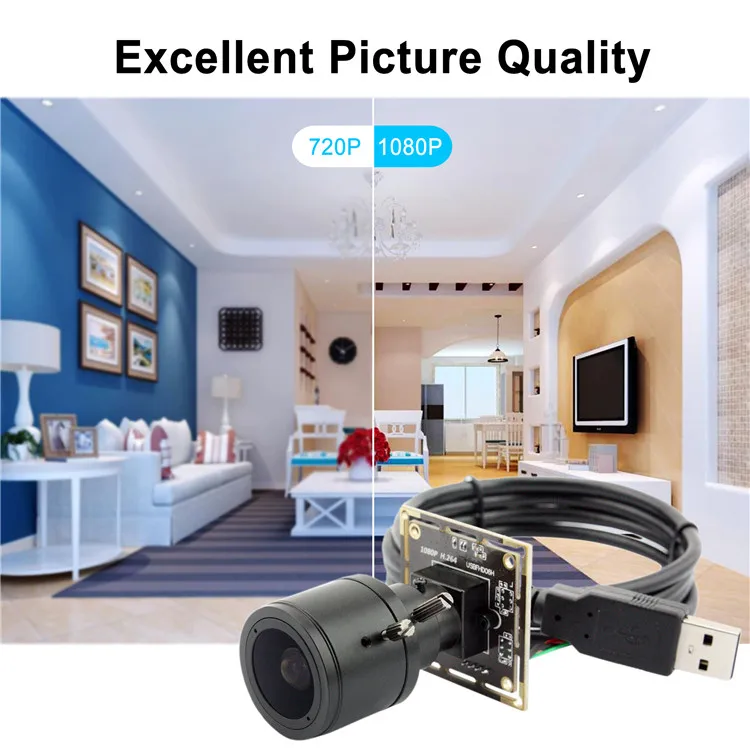 cctv board usb camera