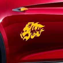 Властная свирепый Кабан Клыками Тотем Автомобиля Стикер для Грузовиков Окно Бампер ВНЕДОРОЖНИК Мотоцикл Крышка Автомобиля Винила 9 Цвета