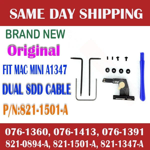 Новый 821-1501-A 821-1347-A Второй Двойной Жесткий Диск SSD Шлейф для Mac Mini A1347 Сервер 076-1412