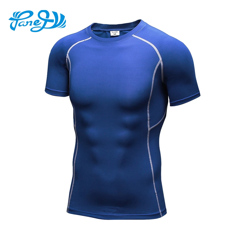 Panegy Men's Running T shirts Breathable Sport Fitness Quick drying Gym