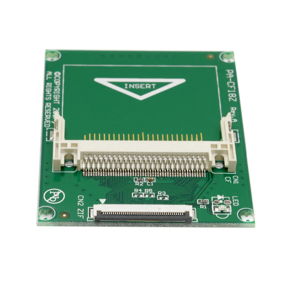 1.8" Compact Flash CF Memory Card to CE for Toshiba Ipod ZIF SSD HDD
