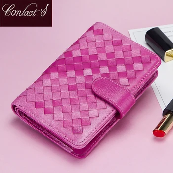 

Short Wallet Women Fashion Purses Female Wallet leather Sheepskin Zipper Coin Purse Multifunction Small Money Bag For Ladies