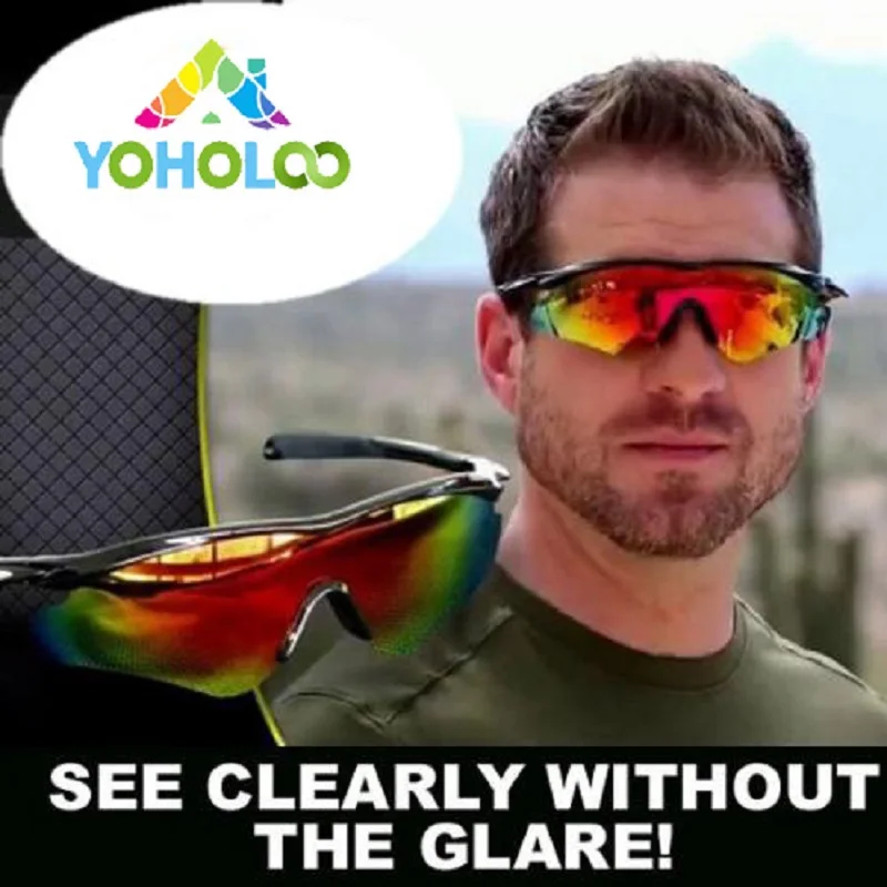 Велосипедные солнцезащитные очки мужские и женские спортивные солнцезащитные очки для бега в стиле милитари солнцезащитные очки желтые Tac очки как показано по телевизору