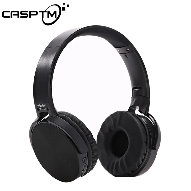 

1500mAh Bluetooth Headphones Sport Running Wireless Earphones Stereo Earpiece Headset 3.5mm SD Card Expansion For iPhone Android