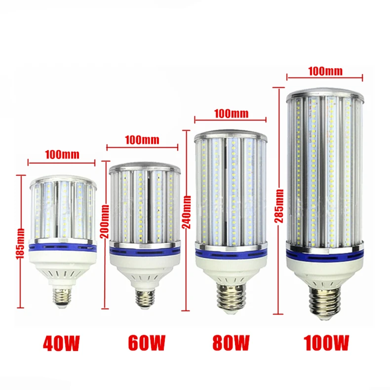 Se, rohs, saa IP64 водонепроницаемые 80 Вт светодиодный свет кукурузы лампочка E40 AC220V 230 V E40 80 Вт светодиодный кукурузная лампа Замена 300 Вт 250 W металлогалогенные лампы