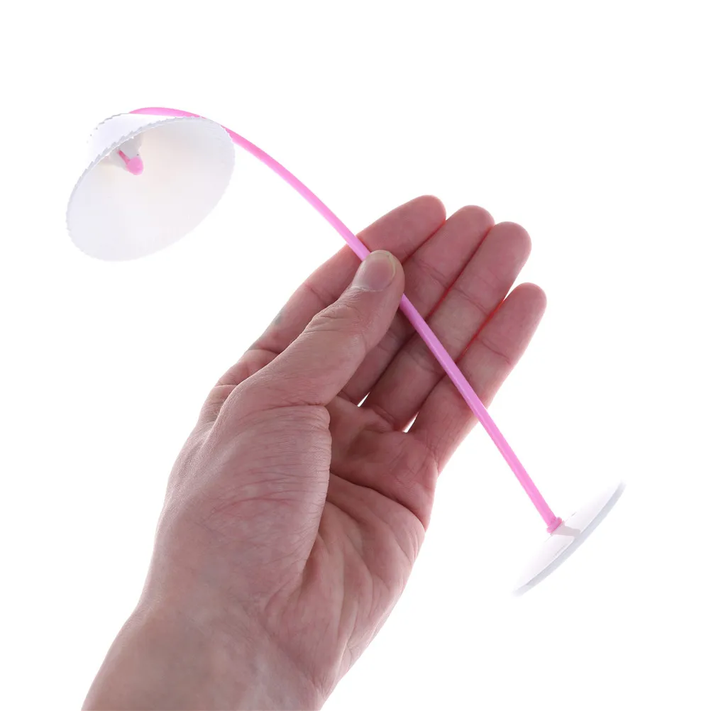 

TOYZHIJIA 1 PCS Mini Plastic Office Desk Lamp for Girls Playing House Toy Dollhouse Furniture for Barbie Dolls Simulated