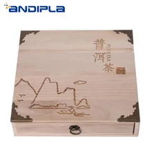 Творческий пуэр чай коробка для хранения торта твердые деревянные коробки для хранения чайный набор кунг-фу чай Caddy ящик Органайзер контейнер аксессуары