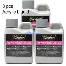 3 шт акриловый набор жидких ложных акриловых ногтей 120 мл Профессиональный инструмент для салона