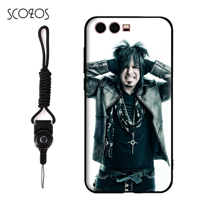 SCOZOS Motley Crue nikki sixx Silicone Phone Case Soft Cover For Huawei P9 P10 lite Honor 9 Mate 10 &amppp96 |