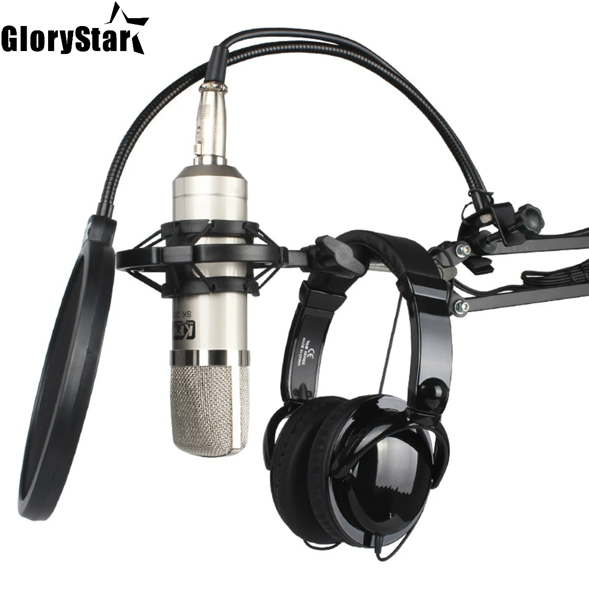 

Studio Microphone Mic Shock Mount Holder for Large Diaphram Condenser Mic Clip Gadgets Accessories