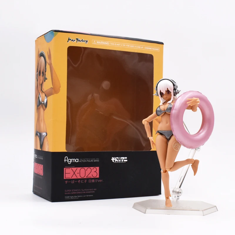 

2 Styles SUPERSONICO 15cm Movable Figma EX-023 & Figma SP-051 PVC Action Figure Collectible Model Toy Free Shipping