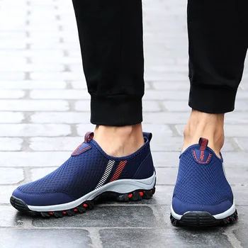 

Mans footwear vulcanized shoes men sneakers 2019 new slip-on breathable mesh men shoes comfortable man shoes zapatos de hombre