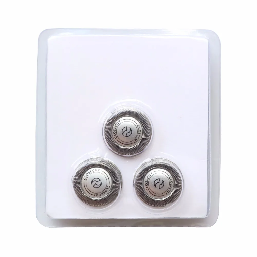 

3pcs/lot Replacement Shaver Head for philips HQ56 HQ55 HQ4+ HQ3 Reflex Plus HQ6843 HQ300 HQ64 HQ916 CloseCut Shaver Heads