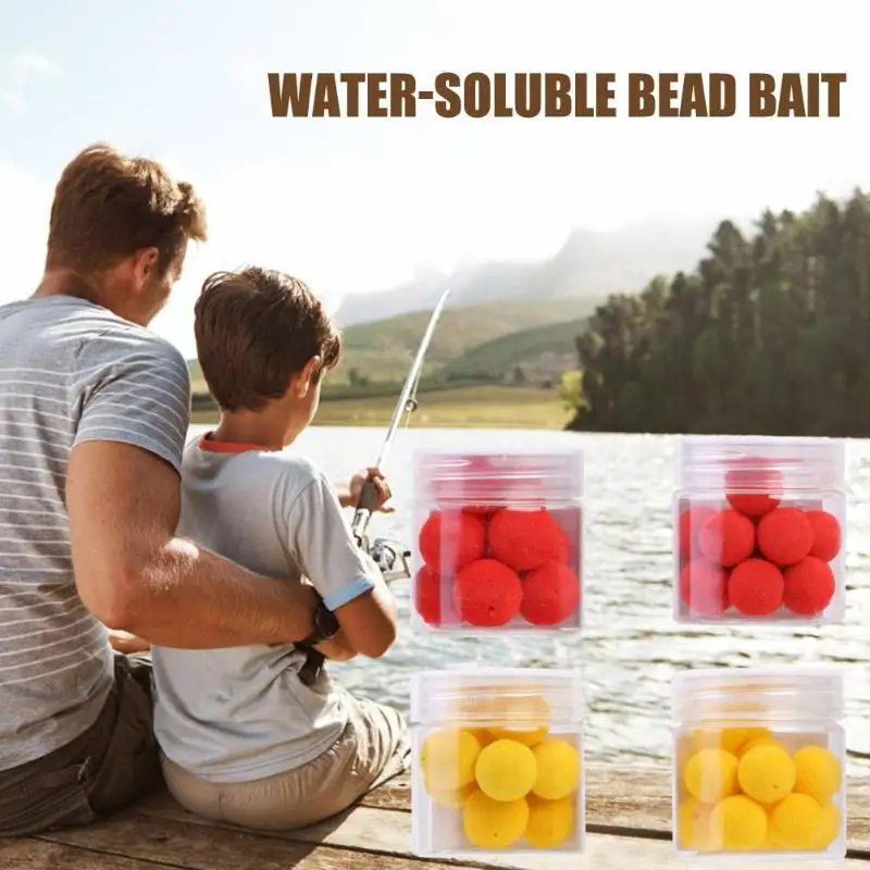 

Foam Floating Ball Beads Feeder Fishing Baits Smell Lures Fishing Tackles Hookbait Artificial Pop Corn Method Feeder Carp New