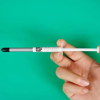 

NOYOKERE Good Sale 10pcs GD460 1g Thermal Conductive Grease Syringe Thermal Grease Heat Sink Compound for CPU Chip IC