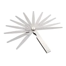 DRELD 1 шт. метрический 13 лезвий Feeler датчик, измеритель 0,05 мм-1 мм Толщиномер зазор заполнитель датчик для измерительных инструментов