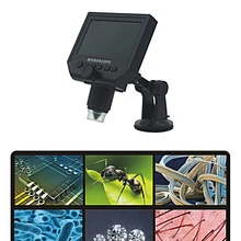 Портативный цифровой микроскоп с ЖК-дисплеем HD 600 раз X полоса экрана промышленный микроскоп для ремонт сотового телефона ремонт мобильного телефона