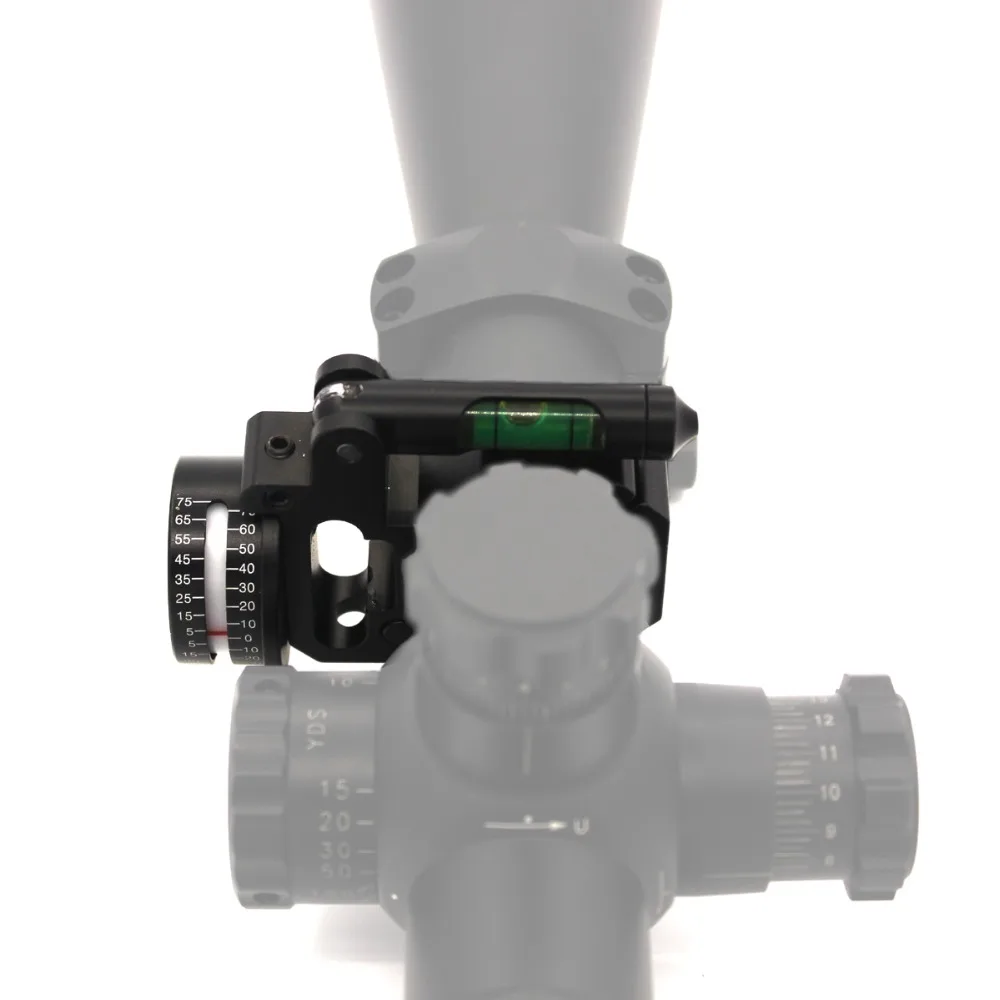 Anel de Montagem Melhor Rifle Bolha Nível Scope Ângulo Indicador se Encaixa 1 Polegada - 30mm Esquerda Direita Acampamento Caça Anti-cant 10 montagem esquerda direita acampamento caça anti-cant
