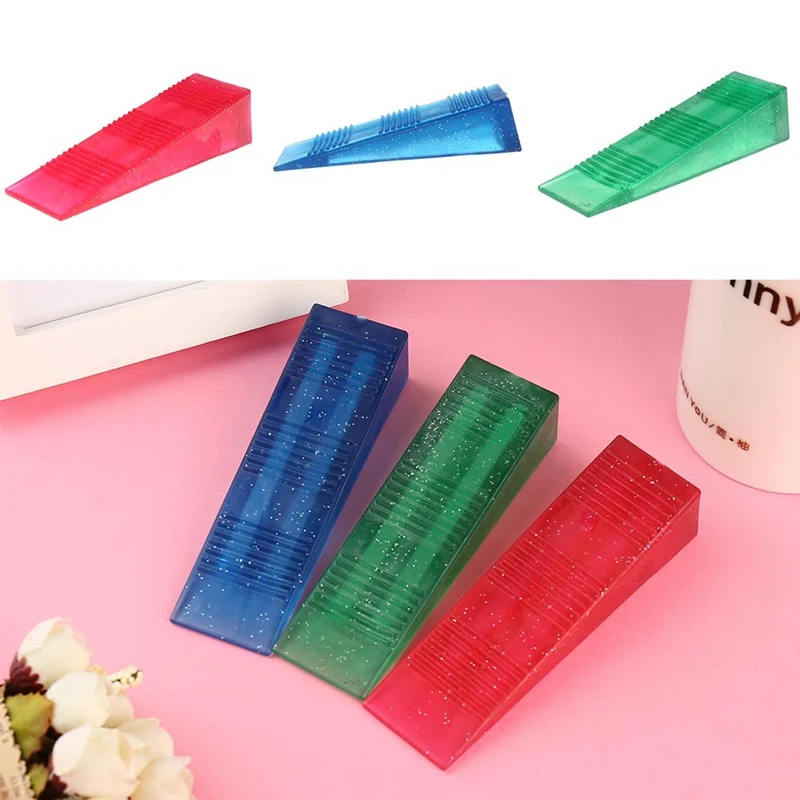 

Prevent wind Door Wedge Rubber Doorstops Stop Stopper rubber stopper door stopper for Child Safety Finger Protect