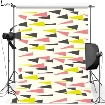 

MEHOFOTO Vinyl Photography Background For Children Colorful Pattern New Fabric Flannel Background For Newborn Photo Studio 870