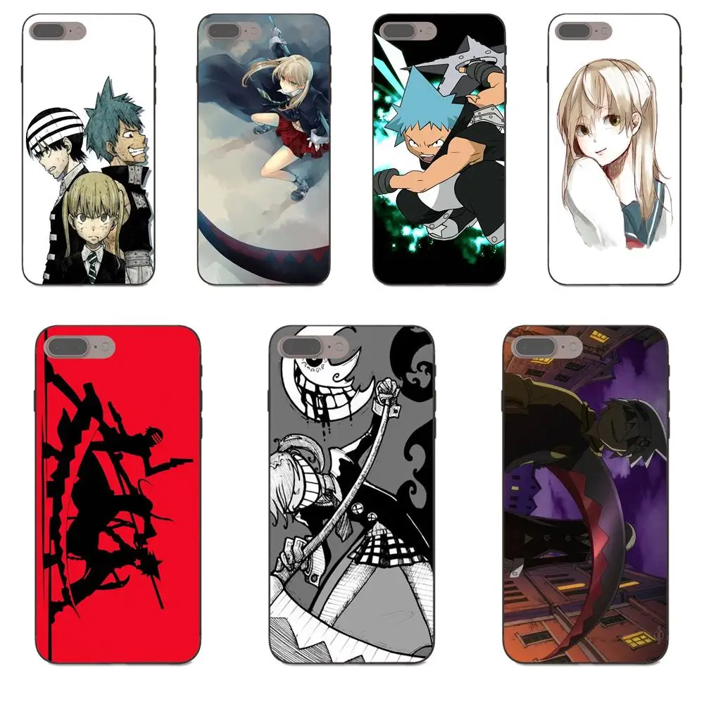 

For Galaxy A3 A5 A6 A7 A8 A9 C7 J1 J2 J5 J6 J7 Core Plus Star Duo Max 2016 2017 2018 Soft Coque Case Capa Soul Eater Anime Head