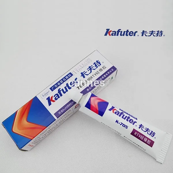 

2pcs/lot Electronic Glue Silicone Glue k-705 RTV Silicone Rubber Sealant Transparent RTV silicone glue 45g