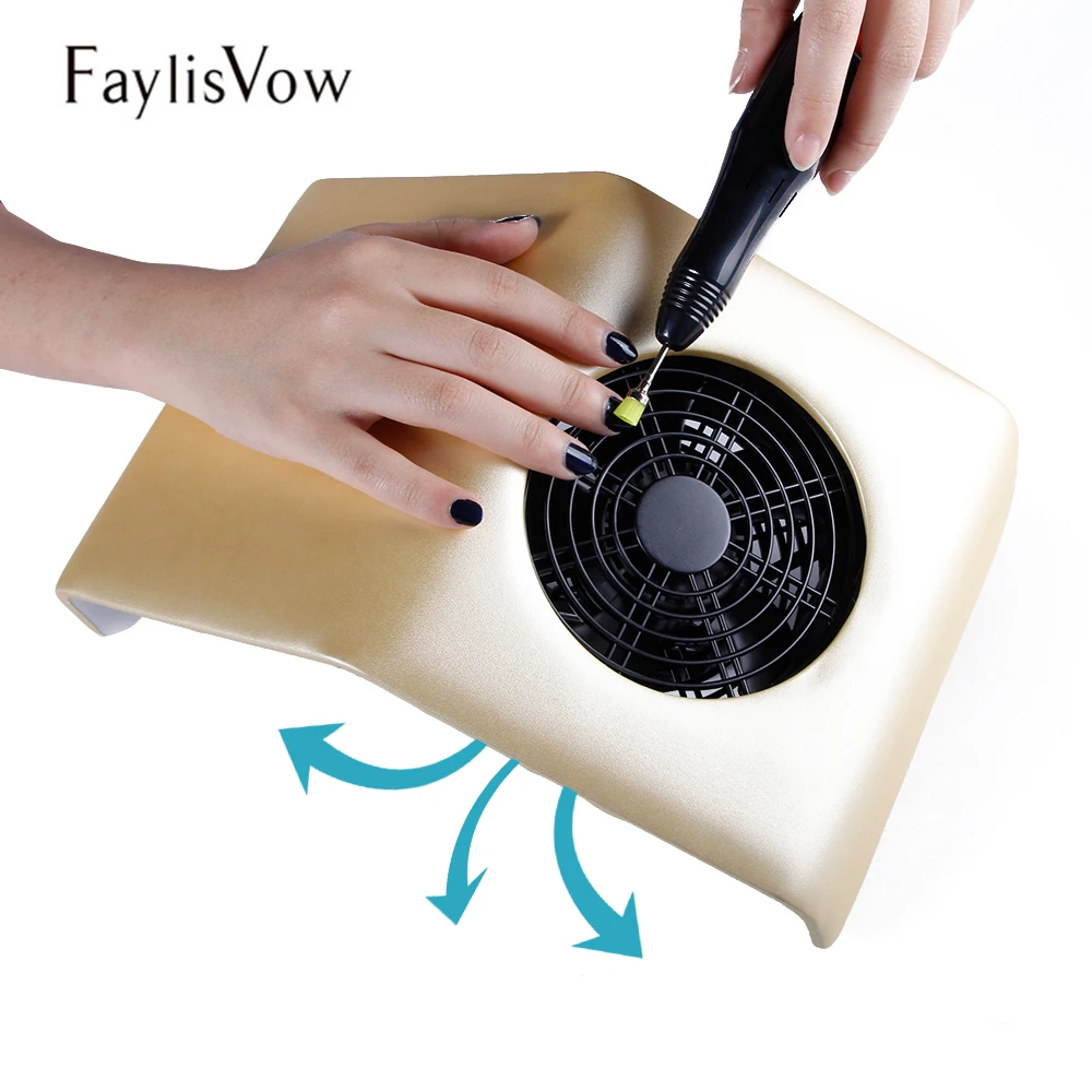

Nail Art Suction Dust Collector 30W UV Gel Tip Nail Fan Dust Collector Nail Vacuum Cleaner Equipment Manicure Pedicure Machine