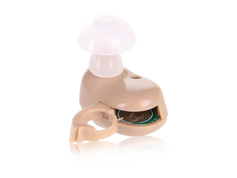 

Hearing Aid Portable Small In The Ear Invisible Best Sound Amplifier Adjustable Tone Hearing Aids S-215