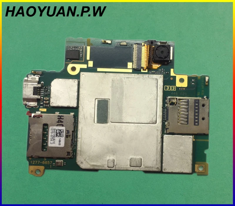

HAOYUAN.P.W Working Original Unlocked Mainboard Motherboard flex Circuits Cable FPC For Sony Xperia Z2 L50W D6503 MB Plate