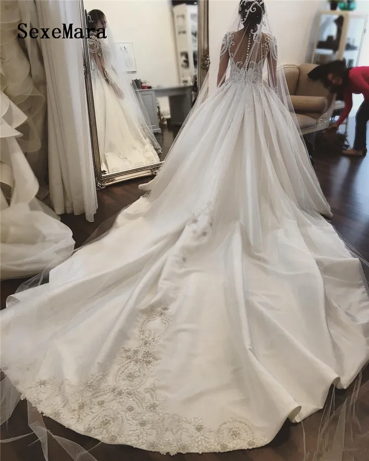 long-sleeve-2017-wedding-dresses-lace-applique (2)