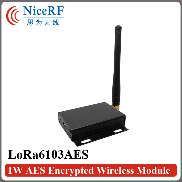 Беспроводной трансивер Lora6103 AES 2 шт. 1 Вт 433/470 МГц 500 МВт 868/915 8 км зашифрованный