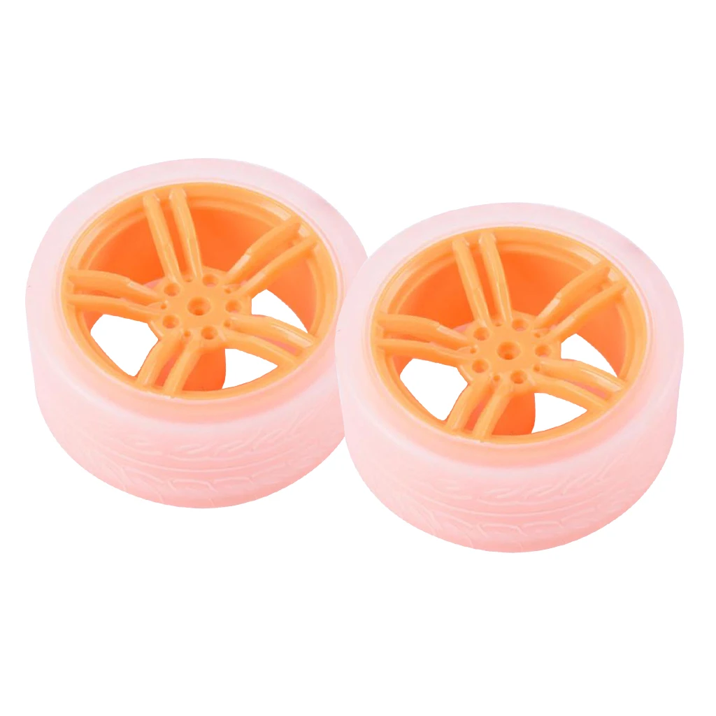 DIY Rubber Plastic Motor Wheel Tyre Tire For Smart Robot Car wheels