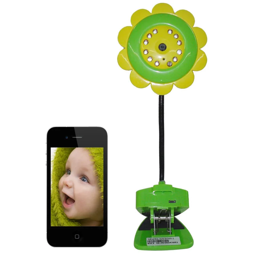 

HD 1MP Remote Control Wireless WIFI Baby Monitor