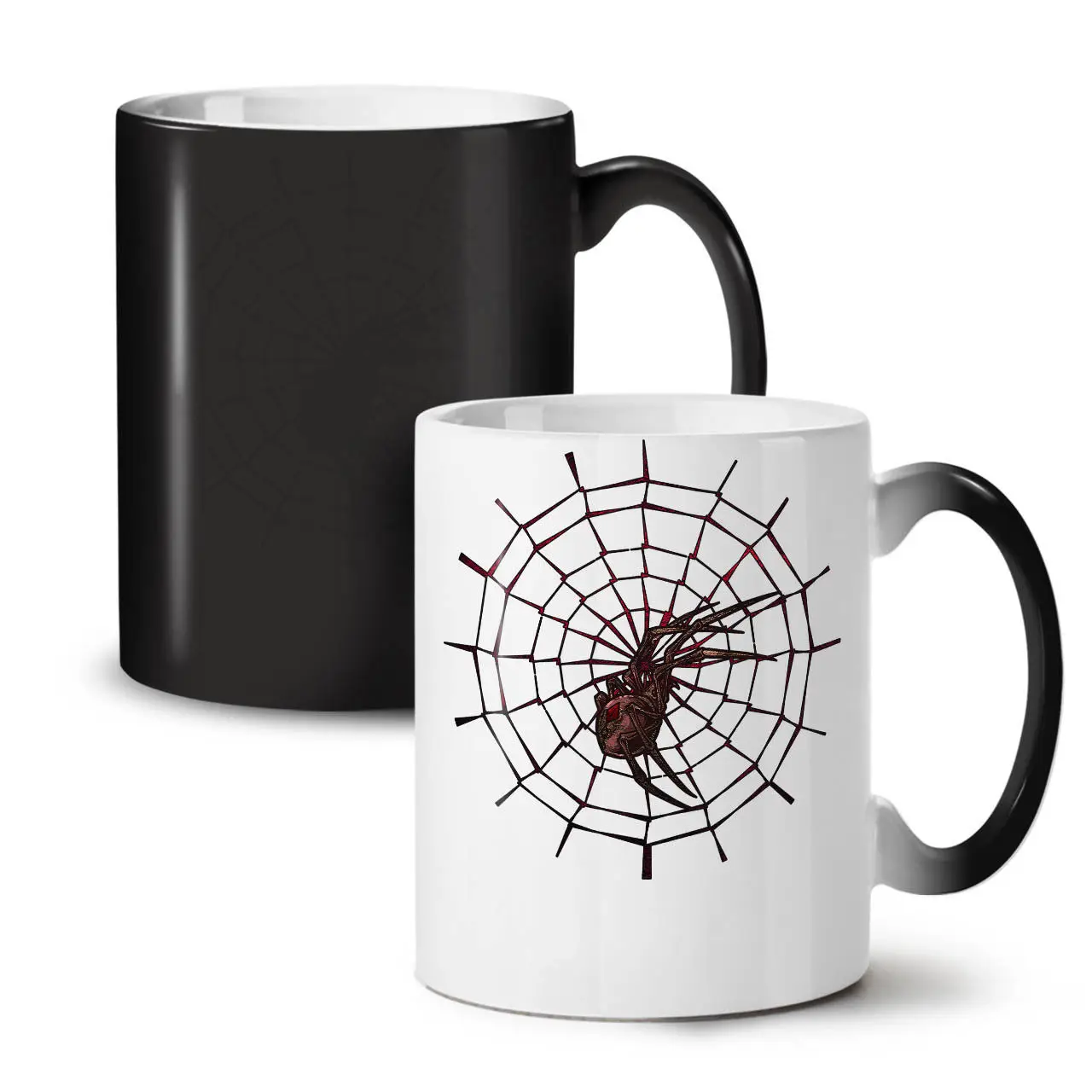 Red Spider Web Animal NEW Colour Changing Tea Coffee Mug 11 Oz | Дом и сад