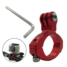 Aluminum Bike Clamp Bicycle Handlebar Mount Holder Adapter for Gopro Hero 2 3 3 4 for