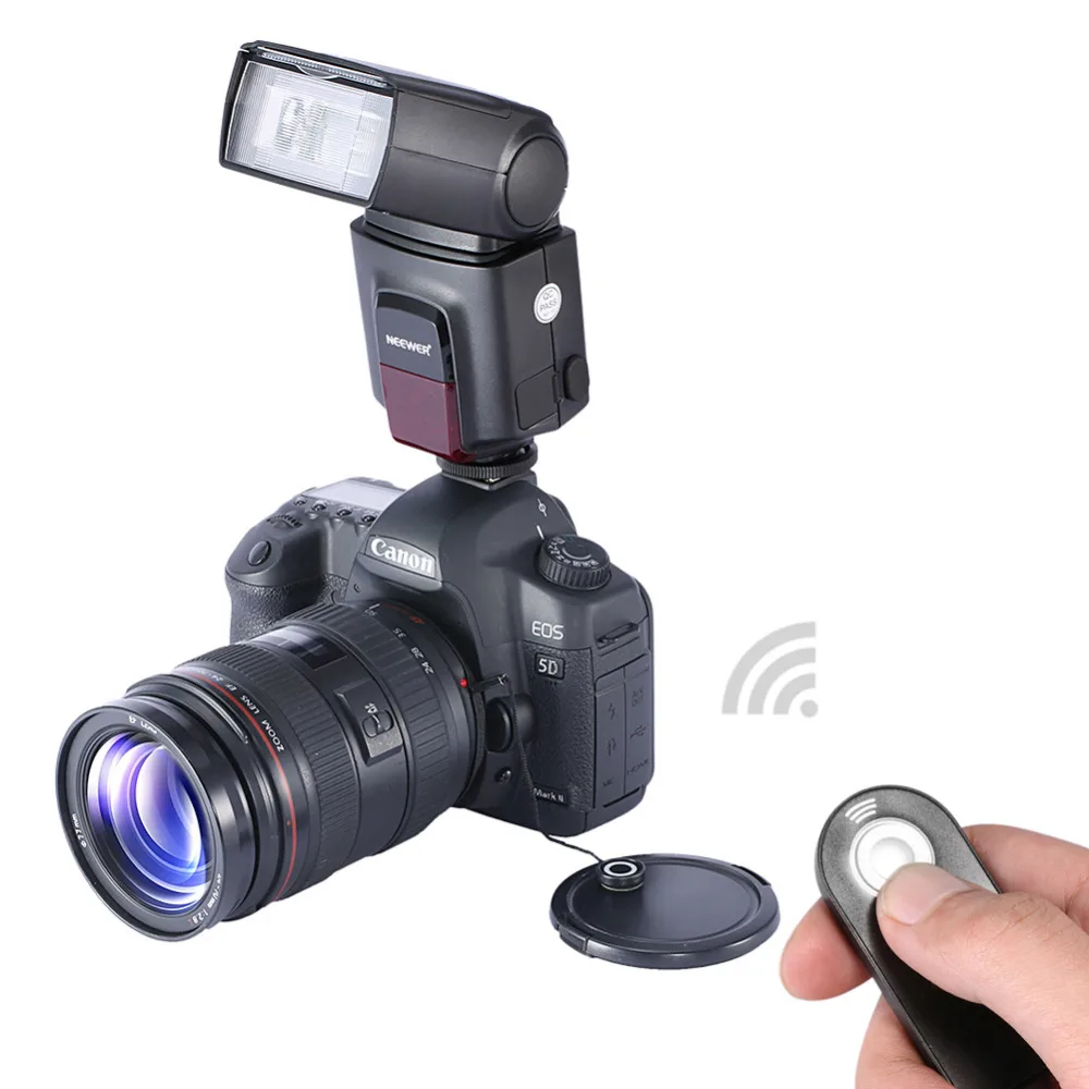 Neewer TT560 Flash Speedlite Kit для Canon Nikon Sony Pentax DSLR камер со стандартным горячим башмаком Remote