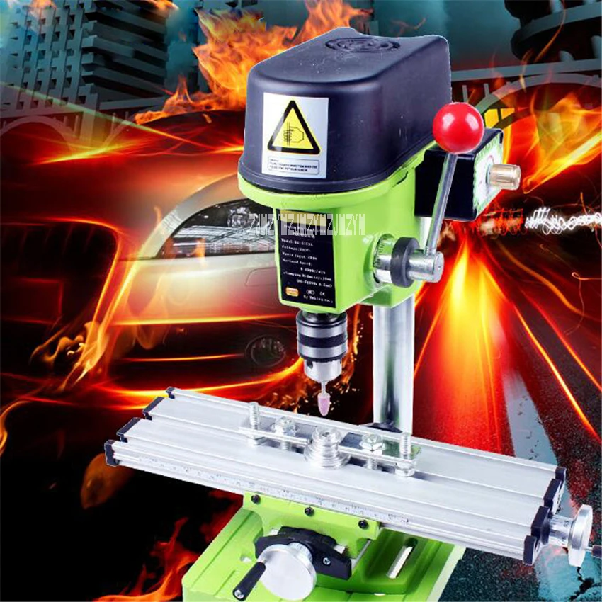 

Mini Multi-function Workbench 680W High Power BG-5168E Electric Bench Drill Portable Woodwork Drilling Milling Machine 220V 680W