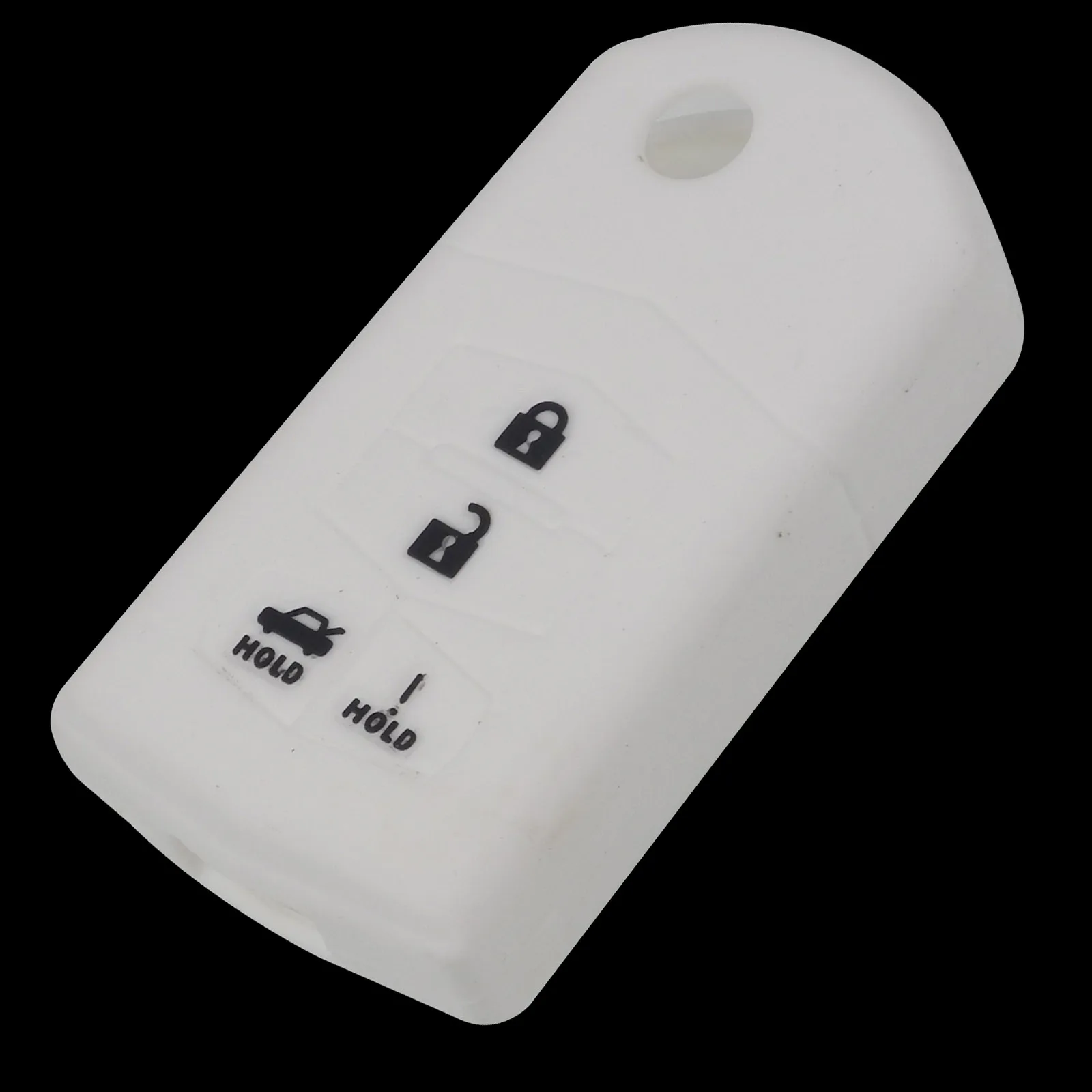 Keyforkess Silicone vibrazione chiave Fob caso della copertura per Mazda 3 5 6 CX-7 RX-8 Miata 4 pulsante telecomando pieghevole Fob proteggere il supporto - HTB1vF7TfEFWMKJjSZFvq6yenFXae