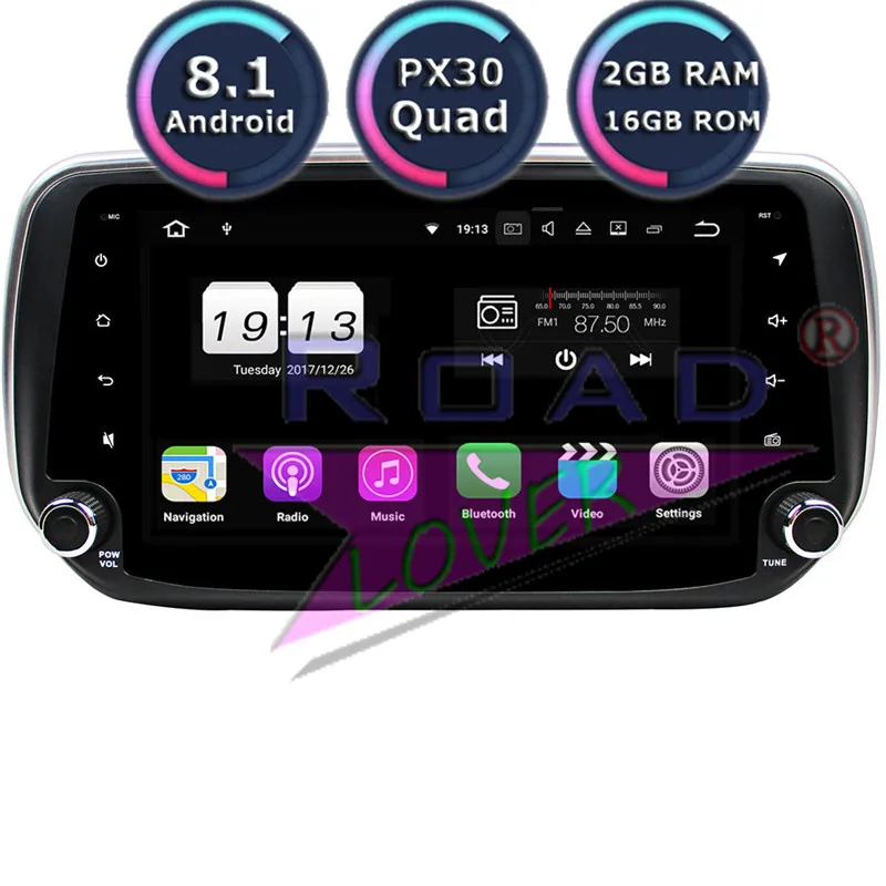 Discount Roadlover Android 9.0 Car Magnitol Player Radio For Hyundai IX45 Santa Fe 2018 Stereo GPS Navigation 2 Din Automotive NO DVD MP3 8