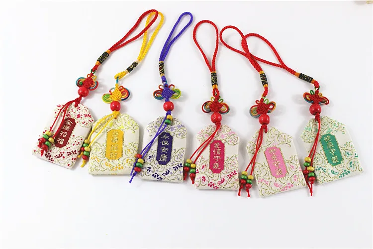 1 шт. Omamori безопасность удачи богатый хороший брак Подвеска для телефона