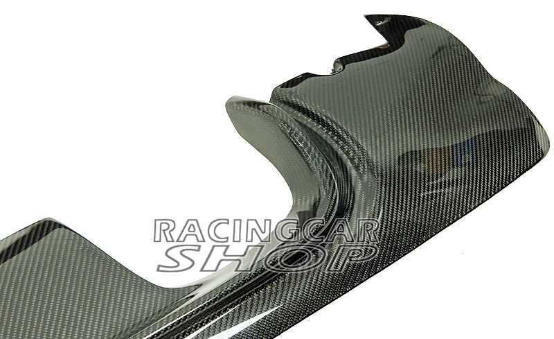 CSL STYLE FULL REAL CARBON FIBER DIFFUSER 4P EXHAUST FOR BMW 3-Series E46 M3 bumper