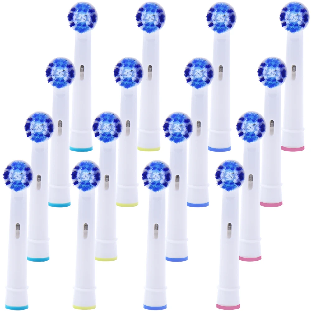 

16 PCS Replacement Toothbrush Heads for Oral b Toothbrush Head Compatible with Vitality Dual Clean/Professional Care SmartSeries