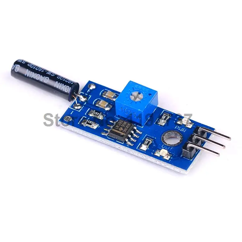 1PCS LM393 Vibration Sensor Module Vibration Switch Alarm Module