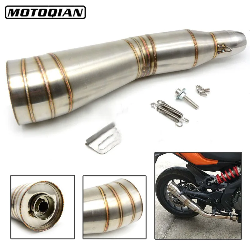 Para Yamaha R1 R3 R6 YZF1 YZF6 XJ6 MT07 CB400 DBKiller modificados de la motocicleta tubo de Escape GP DB asesino Escape silenciador piezas de Moto