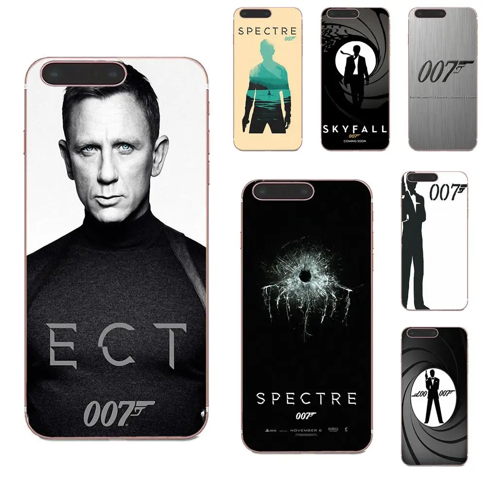 James Bond 007 для Huawei P7 Honor 4C 5A 5C 5X6 6C 6A 6X7 7X8 9 V8 V10 Y3II Y5II Y6II G8 Play Lite TPU телефон прозрачный |